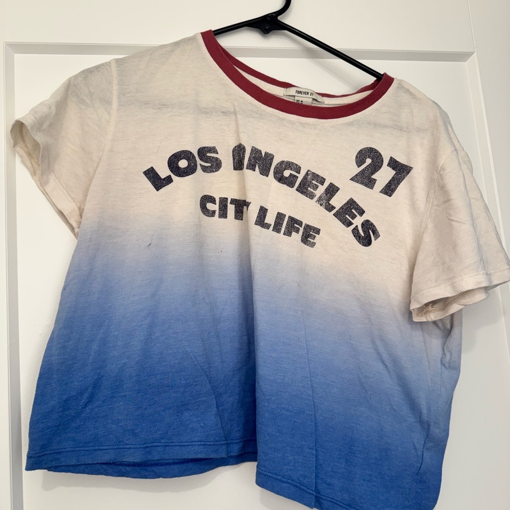 Los Angeles City Life Ombre T-Shirt